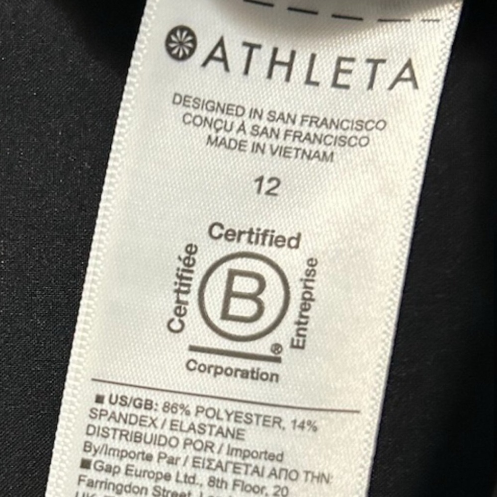 Athleta Black Trousers - Picture 3 of 5